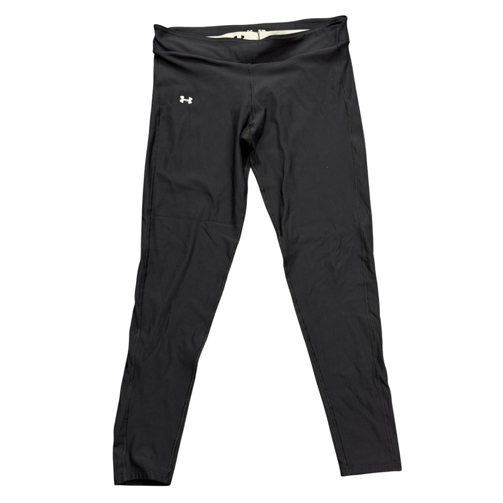 Under Armour Leggings Womens XL Black ColdGear Compression Athletic Pants